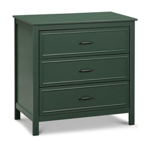 DaVinci Charlie 3-Drawer Dresser - Forest Green