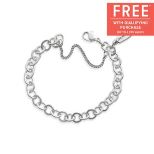 Forged Link Charm Bracelet