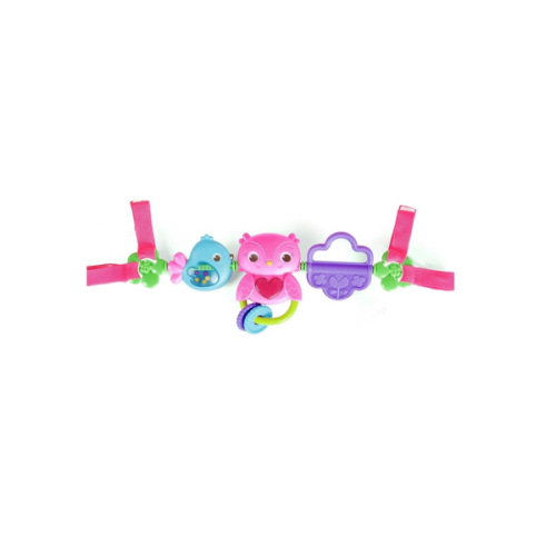 Bright Starts Busy Birdies Musical Toy Bar with Lights for Newborns