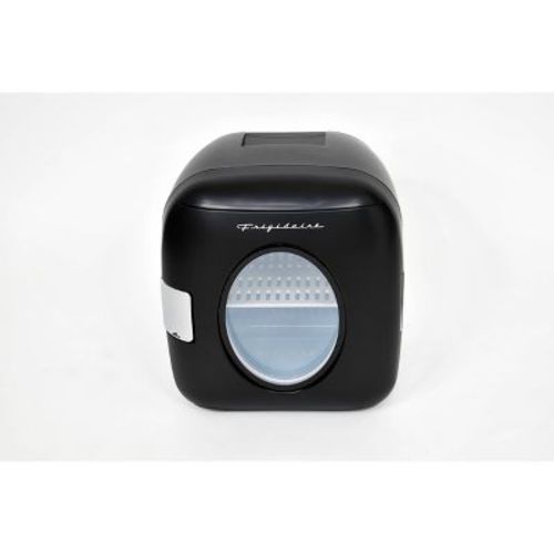 Frigidaire 12 Can Retro Beverage Countertop Mini Refrigerator Black: 0.31 Cu Ft, Thermoelectric, ETL Listed, 55W, 180-Day Warranty