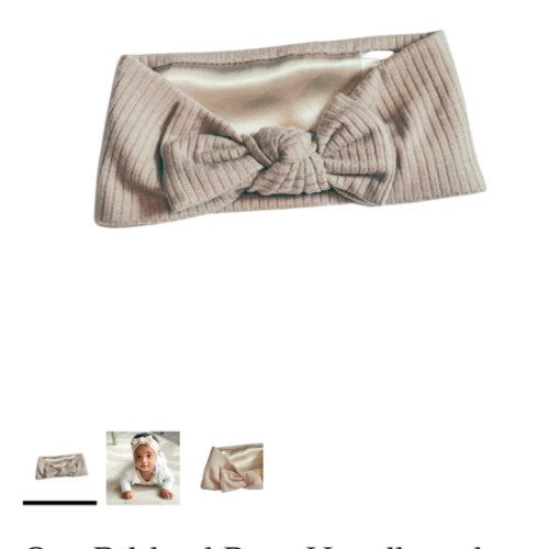 Satin-lined Bow Headband for babies – Aarin & Co.