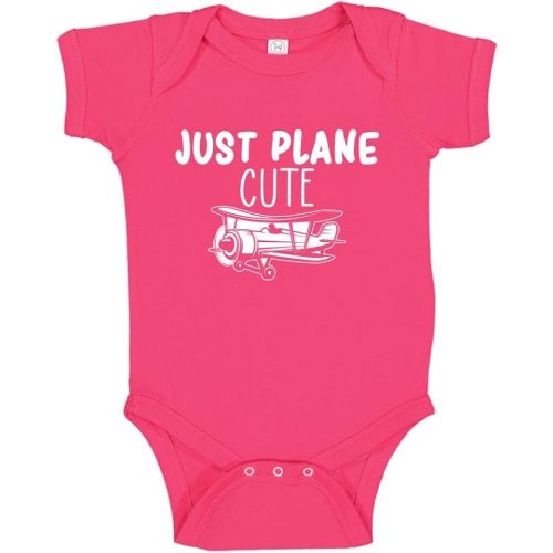 Just Plane Cute Airplane Baby Bodysuit One Piece or Toddler T-Shirt Travel Themed Baby Gift