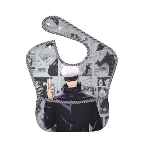 Jujutsu Kaisen Baby Feeding Bib Waterproof Food Bibs Toddler/Baby Bibs For Eating