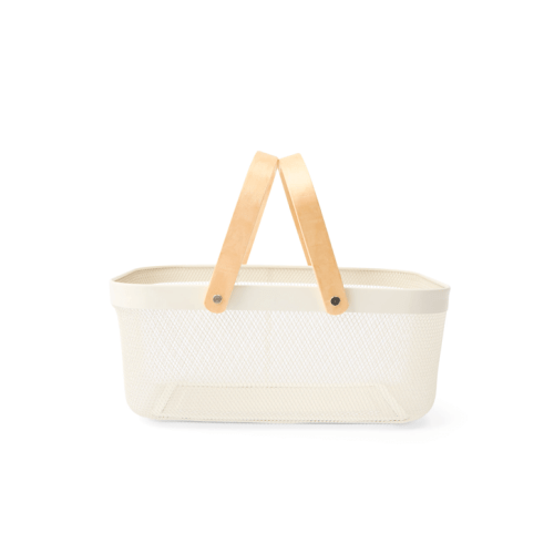 Mesh Basket - Large, White - White - One Size