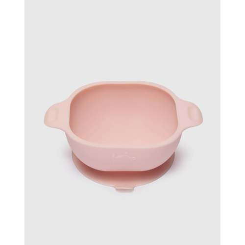 Silicone Baby Bowl - Blush Pink