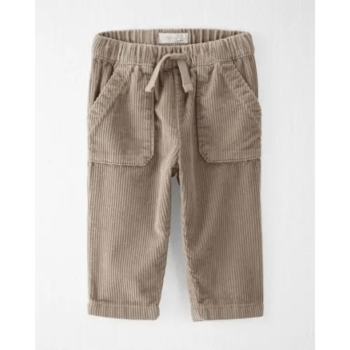 Baby Organic Cotton Corduroy Drawstring Pants - Little Planet | Carter's