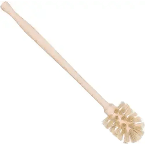 Redecker Bottle Brush, Light Horsehair Bristles, 14 Inch Long, Beechwood Handle for Milk Bottles and Glassware, Made in Germany