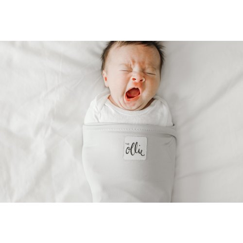 The Ollie World | Baby Swaddle - Safe Sleep - Velcro, One Size, GrayThe Ollie World | Baby Swaddle - Safe Sleep - Velcro, One Size, Gray
