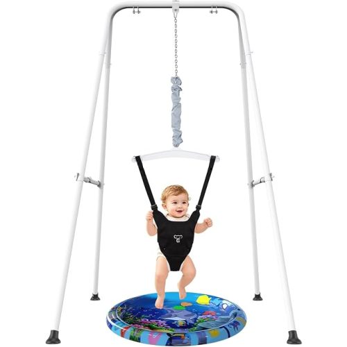 Baby Jumper with Stand, Baby Bouncer, Active Babies, Indoor & Outdoor