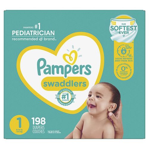 Pampers® Swaddlers™ 198-Count Size 1 Pack DiapersPampers® Swaddlers™ 198-Count Size 1 Pack Diapers