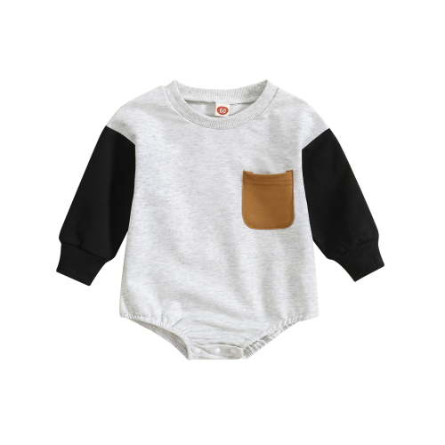 Baby Onesies Boys Girls Long Sleeve Romper Kids Fall Winter Clothes(Size:3-6 Months)