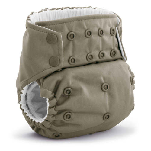 Rumparooz AWJ G3 One Size Pocket Cloth Diaper - Pebble Taupe