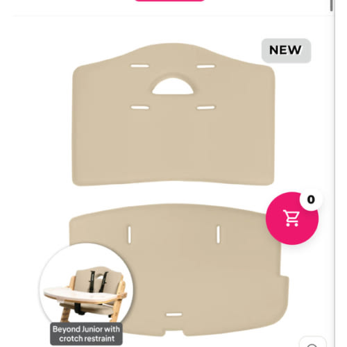(Part Y-BE0) Cushion SET (BEIGE) - Beyond Junior® Y Chair