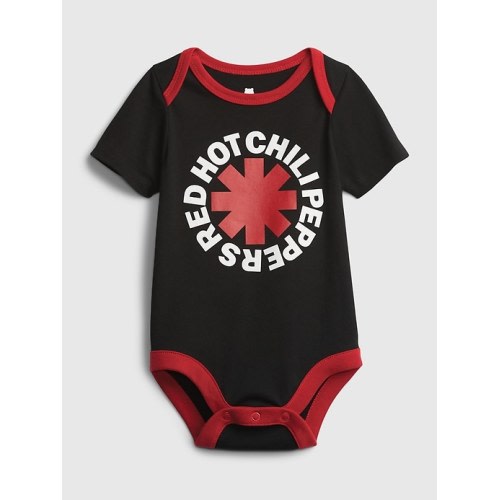 babyGap | Band Graphic Bodysuit in true black, size: 12-18 M
