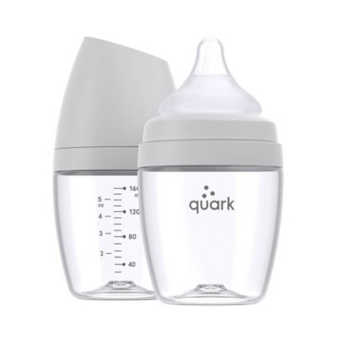 Quark BuubiBottle Mini Gift Set - Gray - 5 fl oz/2pk