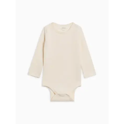 Sammy Ribbed Snap Shoulder Long Sleeve Bodysuit