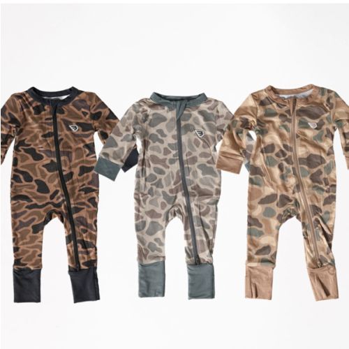 Baby Zip Up Bundle - Classic Camo – BURLEBO