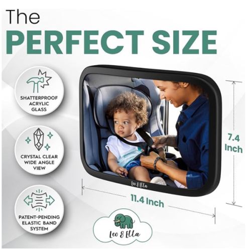 Amazon.com: Leo&Ella: Tesla Baby Car Mirror