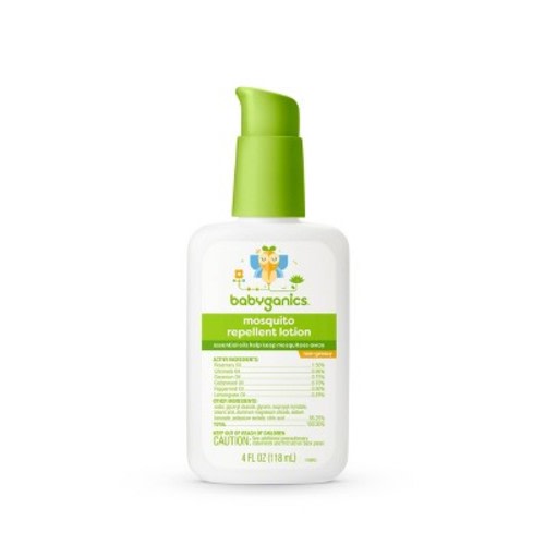 Babyganics 4oz Outdoor Pest Control Baby Mosquito Repellent Lotion