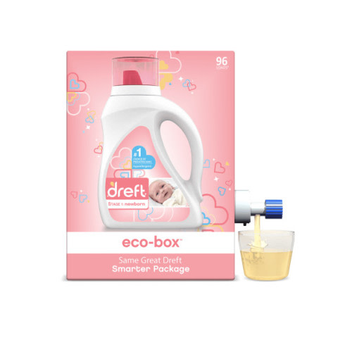 Dreft Newborn Eco-Box Liquid Laundry Detergent