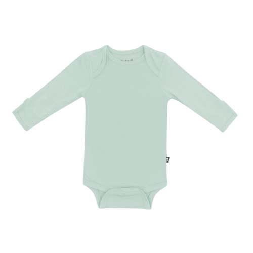 Long Sleeve Bodysuit in Sage | Infant Bodysuit | Kyte Baby