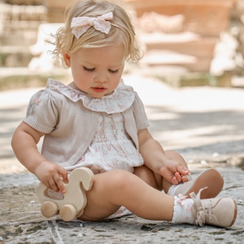 Wooden Push Toy Swan – Elegant Baby