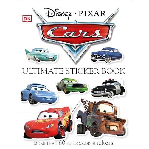 Ultimate Sticker Book: Disney Pixar Cars: More Than 60 Reusable Full-Color Stickers