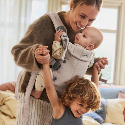 Baby Carrier Harmony, Woven Light Beige Melange - BABYBJÖRN | Maisonette