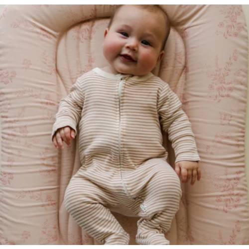 Infant Lounger Wave | Pink Floral
