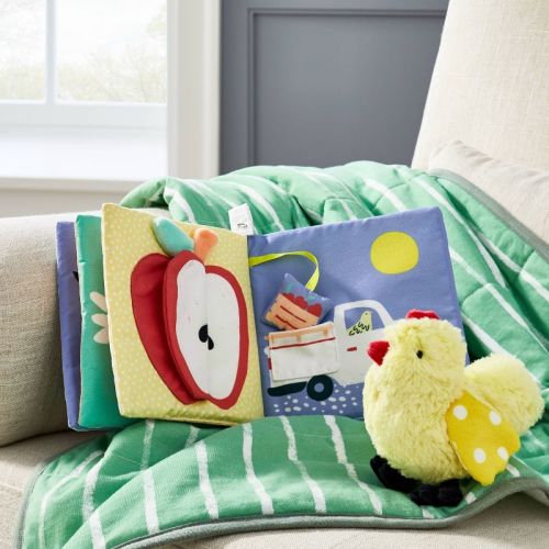Soft Activity Book - Cloud Island™ Farm: Creative Thinking, Baby Learning Toys