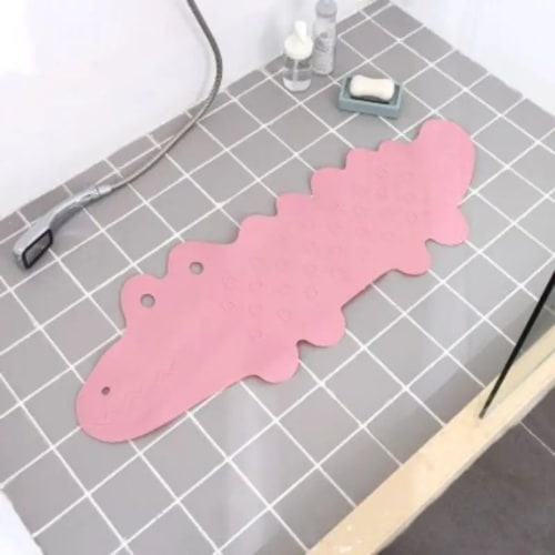 AquaJoy – Non-slip & Safe – Crocodile Children's Bath Mat – My Little Darling