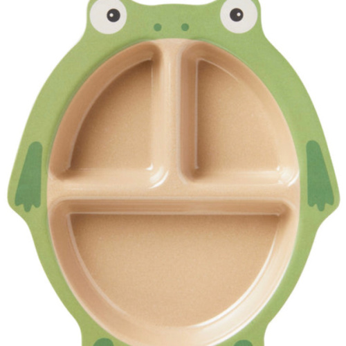 Eco Rice Husk 3-Section Plate