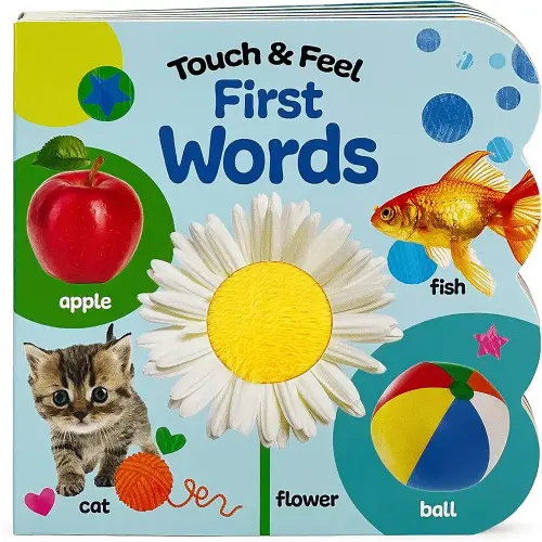 Touch and Feel: First Words - Baby & Toddler Sensory Board Book (Touch & Feel)