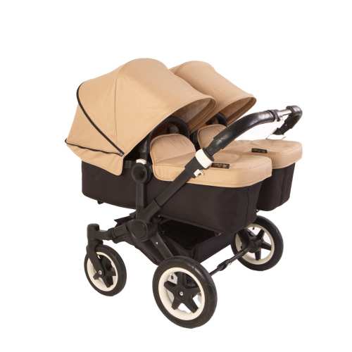 Bugaboo Donkey 2x Sun Canopy 2x bassinet cover. This fits models donkey. Canvas Fabric 16 colors available. Not a complete bugaboo donkey!!