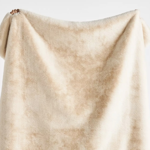 The Sophie Faux Fur Throw Blanket | AnthroHome