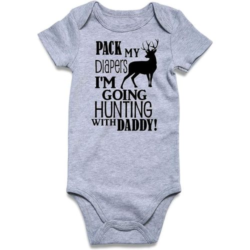 Loveternal Neutral Baby Girls Boys Cotton Romper Cute Saying Newborn Clothes 0-12 Months…
