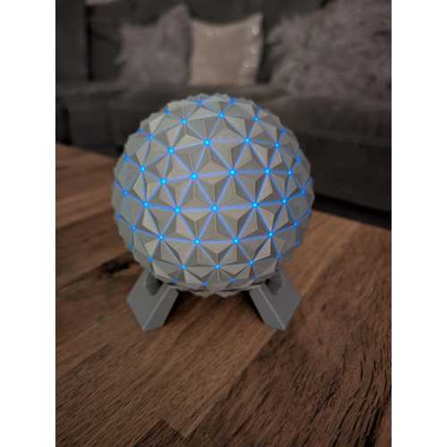 Epcot Spaceship Earth Color-Changing Light – A Touch of Disney Magic for Your Home - Novelty Light - Table Lamp