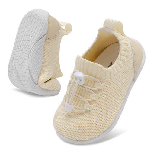 Barerun Baby Shoes Boys Girls First Walking Shoes Breathable Lightweight Slip On Crib Shoes