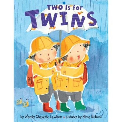 Two Is for Twins - by Wendy Cheyette Lewison (Board Book)