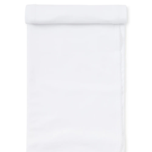 White Kissy Basics Blanket
