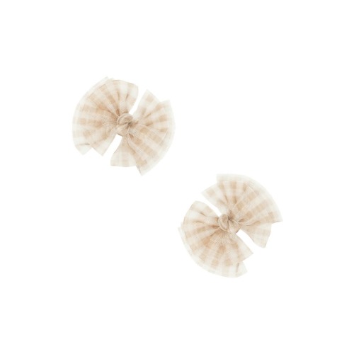 2-Pack FAB Tulle Bow Hair Clips