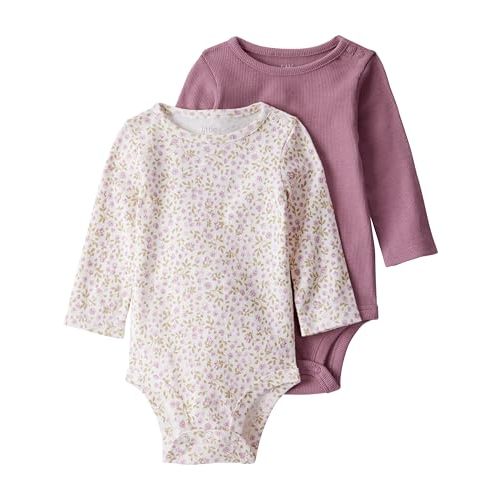 little planet by carter's unisex-baby 2-pack Long Sleeve Bodysuits Made With Organic Cotton