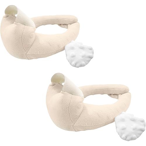 2 Pack Bottle Feeding Support Pad for Mom Comfort Feeding (Beige)