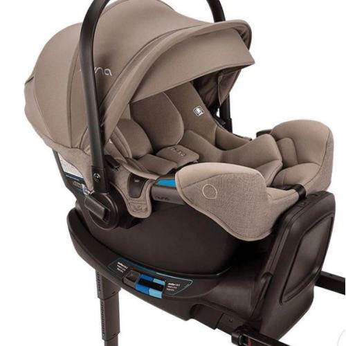 Shop Nuna PIPA Aire RX Infant Car Seat + RELX Base - Cedar - Li'l Baby Sprouts