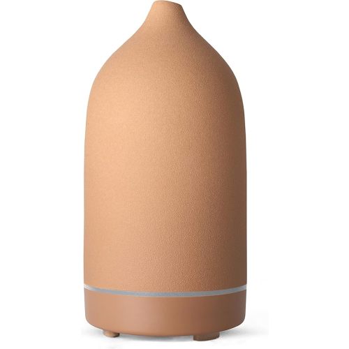 Essential Oils for Diffusers for Home,Ceramic Diffuser for Essential Oils,Handmade Aroma Diffuser 100ML (Pottery Red)