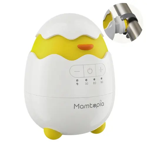 Baby Rocker Rechargeable, Portable Baby Sleep Soother Aid Gently Rocks Any Stroller, Buggy, Adjustable Speed & Timer, Fits All Pushchairs, Prams