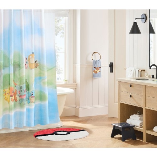Pokémon Shower Curtain