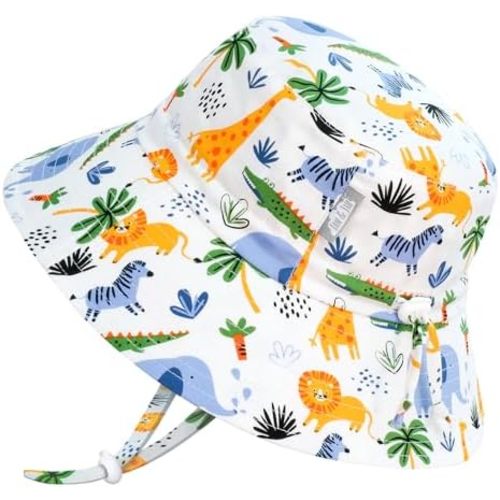 JAN & JUL Grow-with-Me Cotton Bucket Sun-Hat for Baby and Kids
