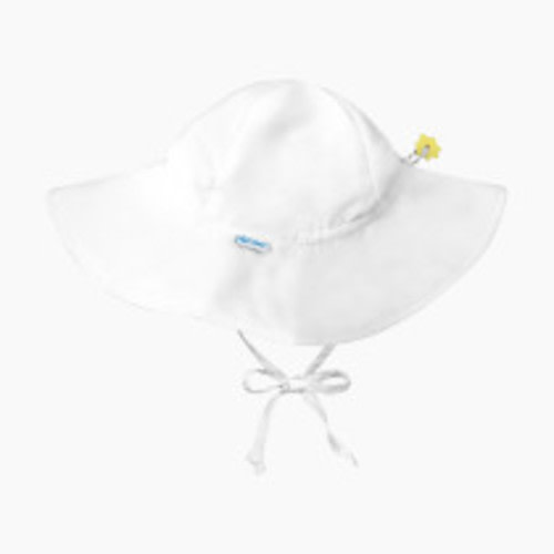 GREEN SPROUTS Brim Sun Protection Hat - White, 9-18 Months