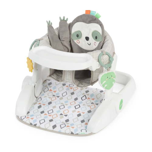 Ingenuity Prop Spot Learn-to-Sit Floor Seat for Baby, Unisex, For Ages 4-12 Months - Loni